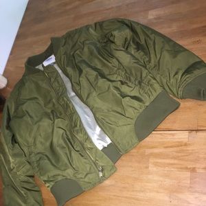Olive green jacket